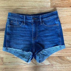 Hollister High Rise Denim Shorts Size 25